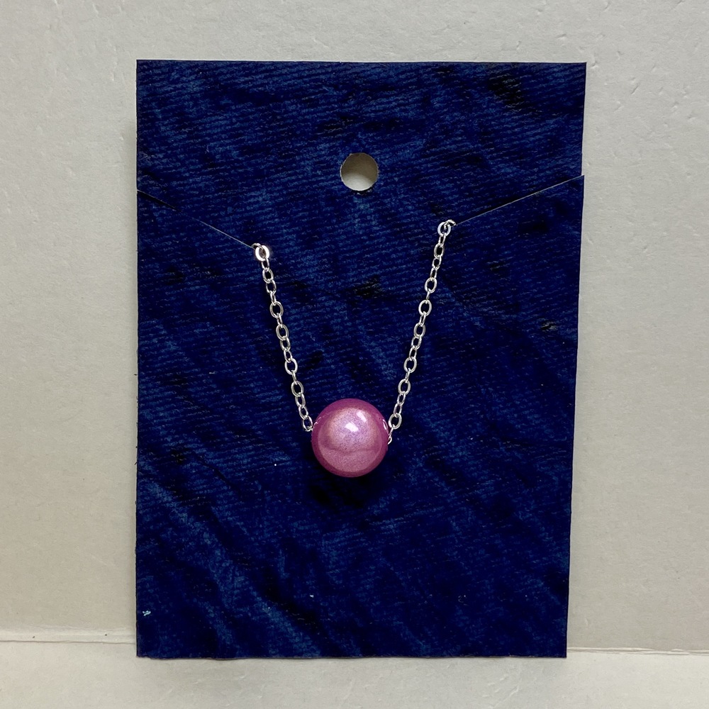 🦚 10 for $10 🦚 Pink Silent Angel Caller Necklace